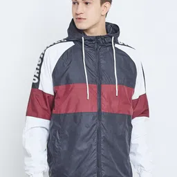 Club York Colourblocked Hooded Lightweight Quilted Jacket-picture-54