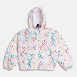 Tommy Hilfiger Girls Floral Crop Quilted Jacket-image-88