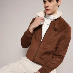 Campus Sutra Windcheater Mock Collar Tailored Jacket-picture-52