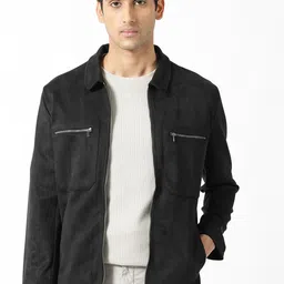 RARE RABBIT Men Bax 1 Boxy Fit Mock Collar Jacket-39
