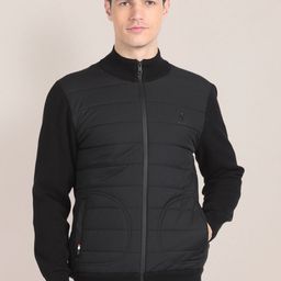 U.S. Polo Assn. Mock Collar Bomber Jacket-image-75