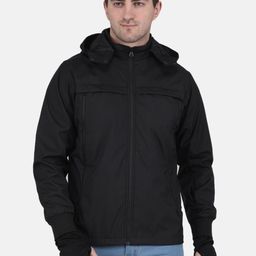 Monte Carlo Men Hooded Biker Jacket-image-43