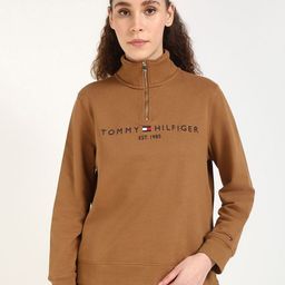 Tommy Hilfiger Women Typography Printed Cotton Sweatshirts-54