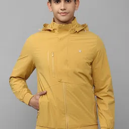 Allen Solly Men Yellow Bomber Jacket-image-44