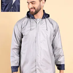 Style Quotient Hooded Reversable Rain Jacket-image-60