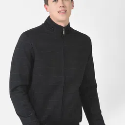 Crimsoune Club Men Checked Bomber Jacket-picture-22