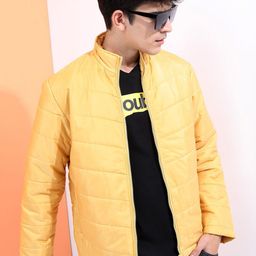 HIGHLANDER Men Orange Padded Jacket-picture-17