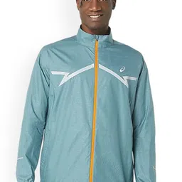 ASICS Lite-Show Mock Collar Printed Sporty Jacket-image-21