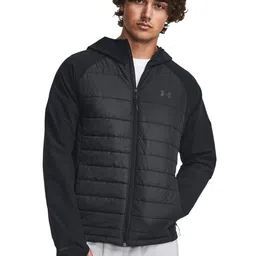 UNDER ARMOUR Storm Session Hybrid Lightweight Hooded Sporty Jacket-49