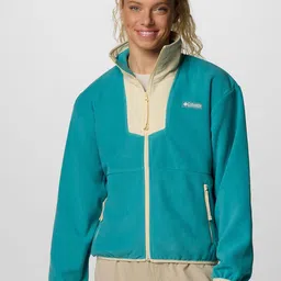 Columbia Women Mock Collar Solid Sports Lightweight Tailored Jacket-image-28