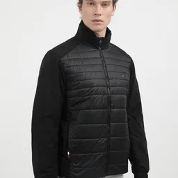 Tommy Hilfiger Men Solid Colourblocked Padded Jacket-image-42