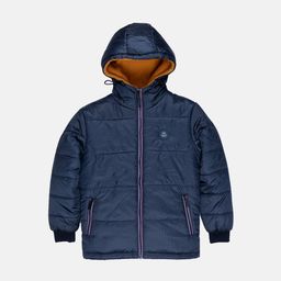 Status Quo Boys Navy Blue Puffer Jacket-image-24