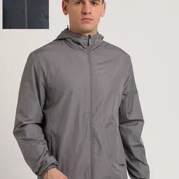 Turtle Men Geometric Reversible Sporty Jacket-image-37