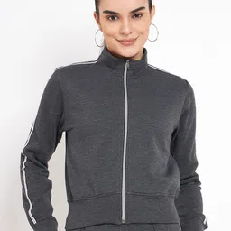 BRINNS Mock Collar Fleece Bomber Jacket-picture-6