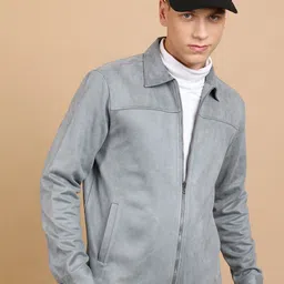 HIGHLANDER Spread Collar Tailored Jacket-37