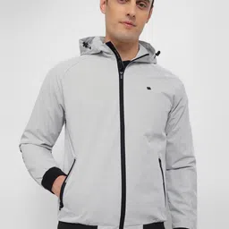 Allen Solly Hooded Long Sleeves Cotton Bomber Jacket-image-51