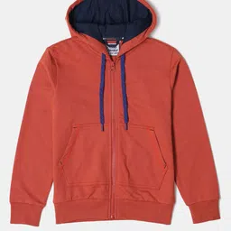 Jockey Boys Combed Cotton Full Sleeve Hoodie Jacket With Front Pockets - CB07-image-83