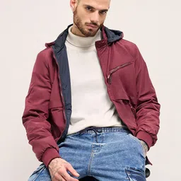 THE BEAR HOUSE Men Lightweight Outdoor Open Front Jacket-image-88