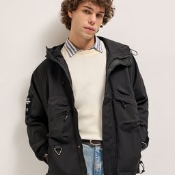 THE BEAR HOUSE Men Lightweight Outdoor Open Front Jacket-image-53