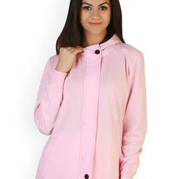 BAESD Fleece Lightweight Hooded Bomber Jacket-image-59