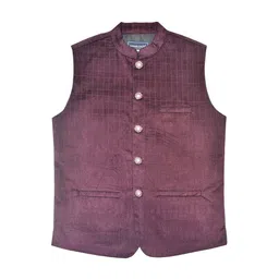 CAVIO Boys Pure Cotton Nehru Jacket-30