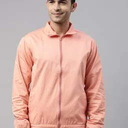 CINOCCI Men Mock Collar Cotton Bomber Jacket-picture-44