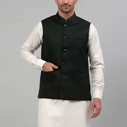 BAESD Bandhgala Mandarin Collar Nehru Jacket-41