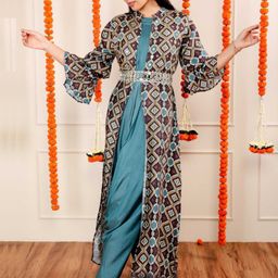 Label Ishnya Modal Printed Basic Jumpsuit-8