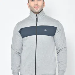 CHKOKKO Men Bomber Fleece Jacket-picture-16