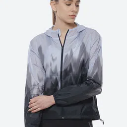 ASICS Women Grey Black Kasane Gpx Lite Sporty Running Jacket-image-27