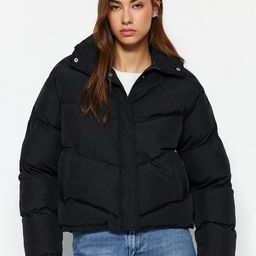 Trendyol Stand Collar Puffer Jacket-picture-3