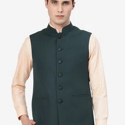 MODI JACKET Men Terry Wool Nehru Jacket-50