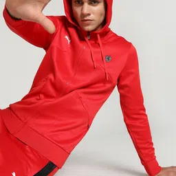 PUMA Motorsport Hooded Long Sleeves Knitted Jacket-image-63