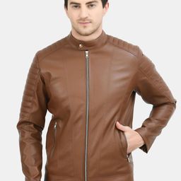 TBOJ Men Anti Odour Biker Jacket-image-13