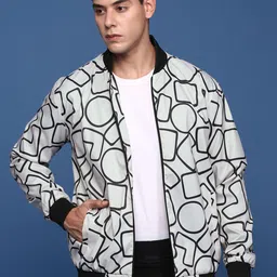 SHOWOFF Men Windcheater Bomber Jacket-image-52