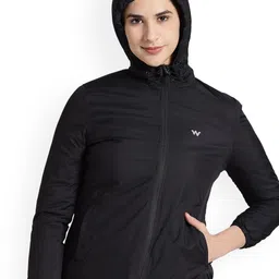 Wildcraft Hooded Insulator Anti Odour Bomber Jacket-picture-29