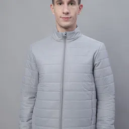 HOUSE OF VEDAS Men Lightweight Longline Outdoor Quilted Jacket-image-91