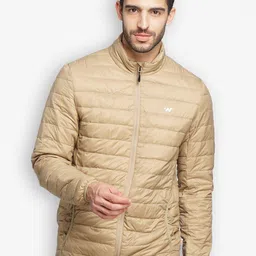 Wildcraft Men Beige Water Resistant Outdoor Padded Jacket-image-53