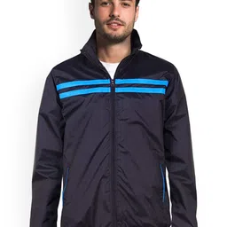THE CLOWNFISH Unisex Striped Sporty Jacket-26