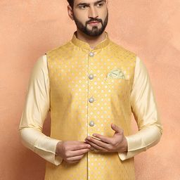 KISAH  Woven Design Nehru Jackets-picture-47