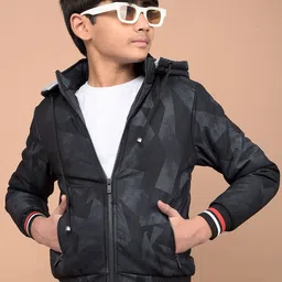 Crimsoune Club Boys Camouflage Lightweight Bomber Jacket-picture-26