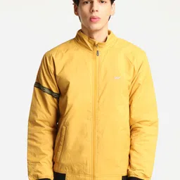 Wildcraft Men Mustard Lightweight Bomber Jacket-picture-33