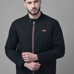 Canary London Men Black Lightweight Cotton Puffer Jacket-image-112