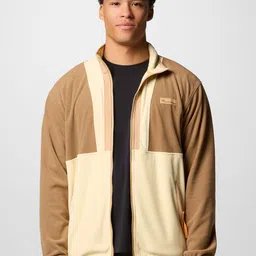 Columbia Men Mock Collar Colourblocked Sports Lightweight Tailored Jacket-picture-36