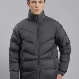 Monte Carlo Mock Collar Lightweight Puffer Jacket-image-16