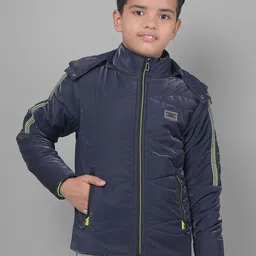 Crimsoune Club Boys Hooded Neck Long Sleeve Lightweight Padded Jacket-image-12
