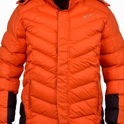 GOKYO Men Hooded Solid Casual Water Resistant Puffer Jacket-image-7