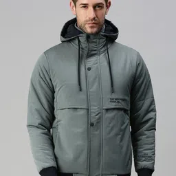 SHOWOFF Men Hooded Lightweight Bomber Jacket-image-31