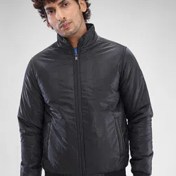 SPYKAR Men Full Sleeve Regular Fit Bomber Jacket-image-40