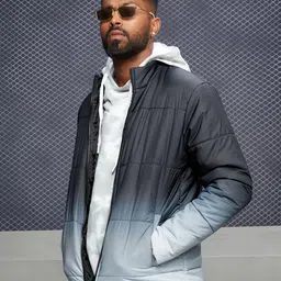 The Souled Store Men Grey Padded Jacket-image-31